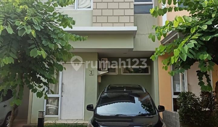 Disewakan Cepat*rumah 2 Lantai Siap Huni Furnished Cocok Utk Pasutri Baru Di Cluster Virginia Paramount Serpong.