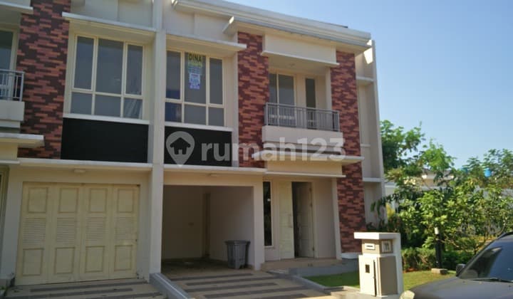 Dijual Cepat (no Cobroke)rumah 2 Lantai Posisi Di Hoek Siap Huni Dgn Akses Jalan Yg Lebar Di Cluster Faraday Summarecon Gading Serpong