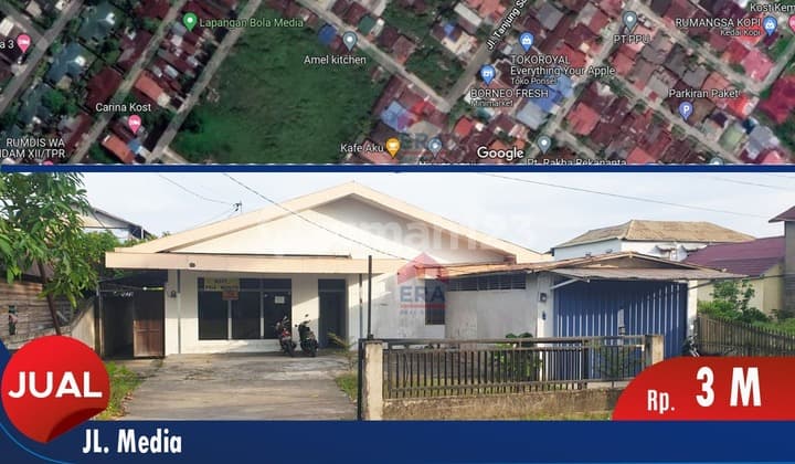 Tanah di Jalan Media Pontianak Selatan