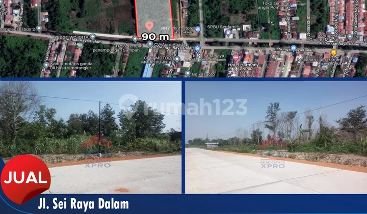 Tanah Investasi di Jalan Sungai Raya Dalam Pontianak Tenggara Tanah Investasi di Jalan Sungai Raya Dalam Pontianak Tenggara