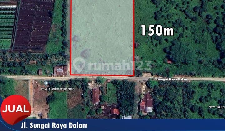 Tanah Strategis Di Sungai Raya Dalam Pontianak