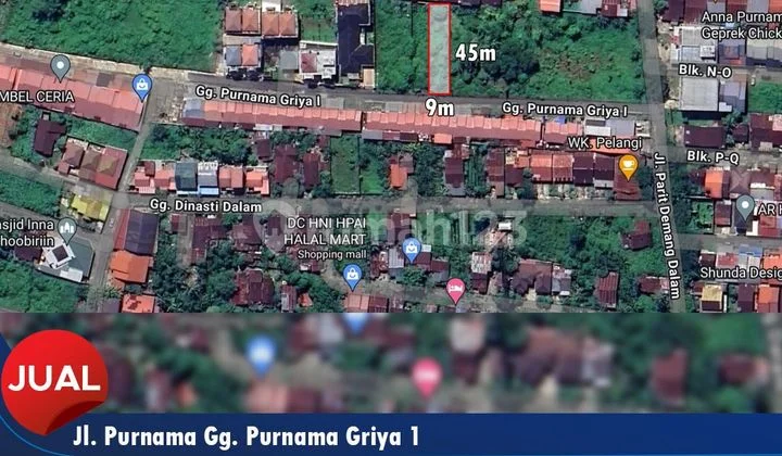 Tanah Ukuran Panjang Bebas Banjir dan Sudah Pagar di Pontianak Tanah Ukuran Panjang Bebas Banjir dan Sudah Pagar di Pontianak