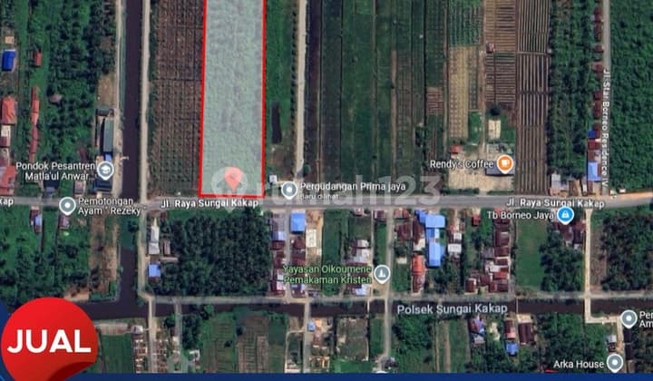 Tanah Tepi Jalan Siap Bangun