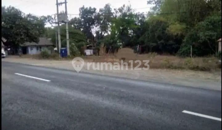 For sale, zero lot provincial road land, Kediri city. Land.