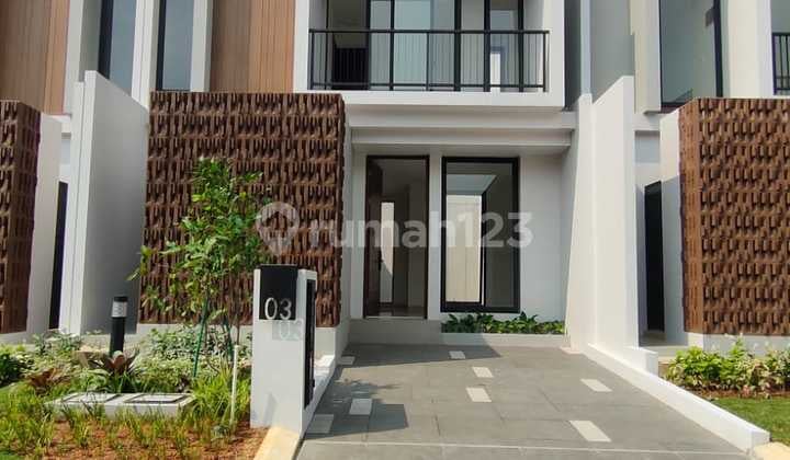 Rumah dalam Cluster Mahogany Barat Summarecon Bogor Harga Murah