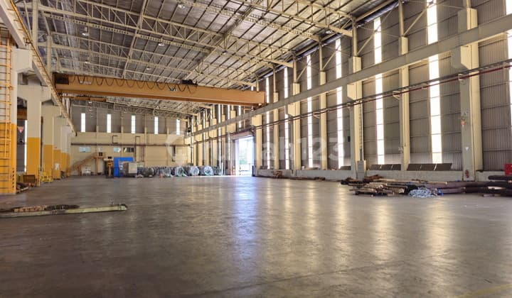 Dijual Ex Pabrik di Lahan 1,5 H Berlokasi Strategis di Kawasan Industri Deltamas Bekasi