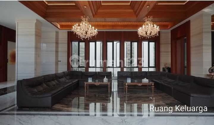 Rumah Mewah View Laut, Full Furnish Siap Huni, di Pantai Mutiara Jakarta Utara