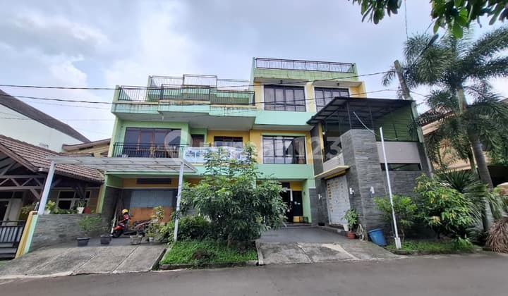 Rumah + Tempat Usaha Baros Cimahi 3,5 Lantai Row Jalan Utama