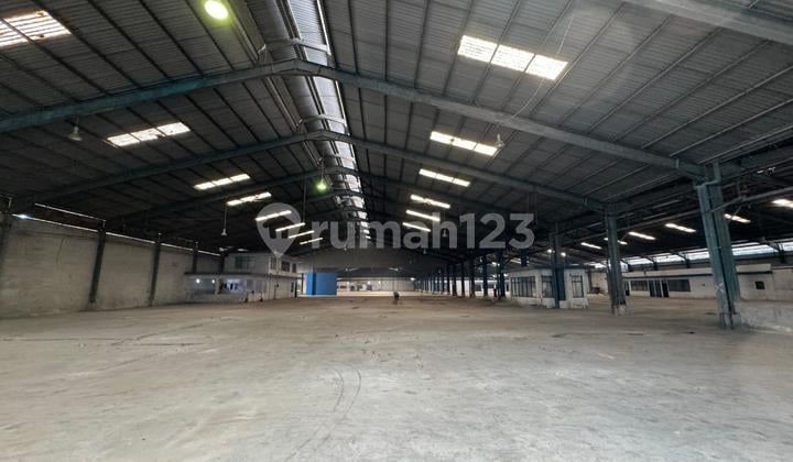 Warehouse and Office Rental 2 Floors Container Access Jatake Tangerang