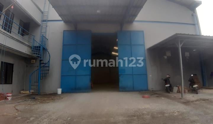 Disewa Gudang dan Kantor 2 Lantai Siap Pakai Kav Dpr Cipondoh
