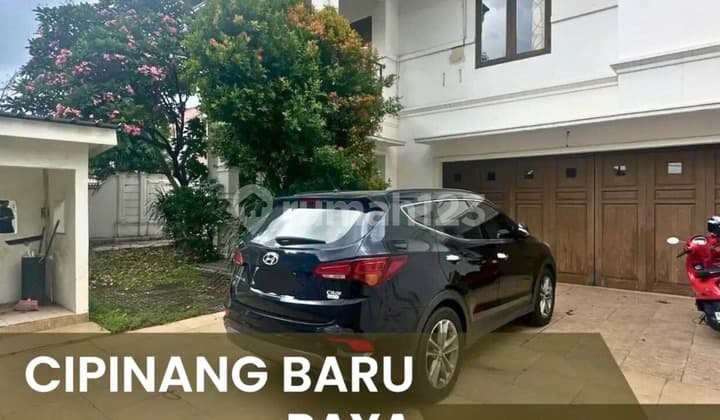 Rumah 2Lt Jalan Utama Bagus untuk Tinggal dan Usaha di Cipinang Baru Raya Jakarta Timur