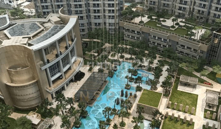 SEWA APARTEMEN TAMAN ANGGREK RESIDENCE TYPE 2 BR FULL FURNISH SIAP HUNI BEST VIEW VIE POOL STRATEGIS DEKT 4 MALL JAKARTA BARAT TA HUBLIFE CP NEOSOHO