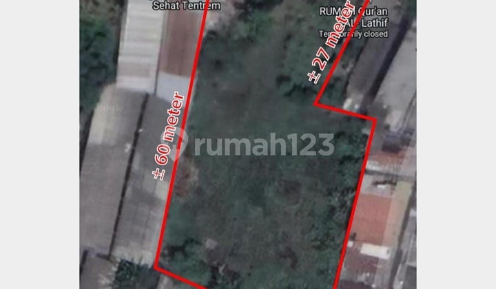 Adem Hadap Selatan Tanah Jl. Wadung Asri Waru, Sidoarjo