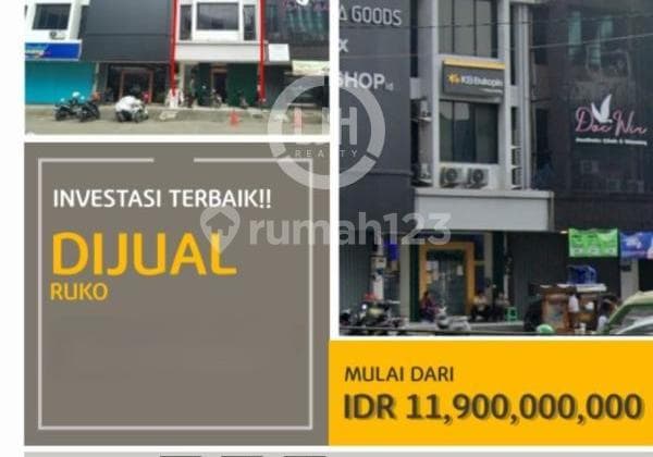 Dijual Ruko Lokasi Strategis di Boulevard Barat, Kelapa Gading, Jakarta Utara