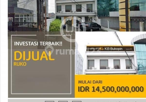 Dijual Ruko 2 Lantai di Raya Kebayoran Lama Jakarta Selatan