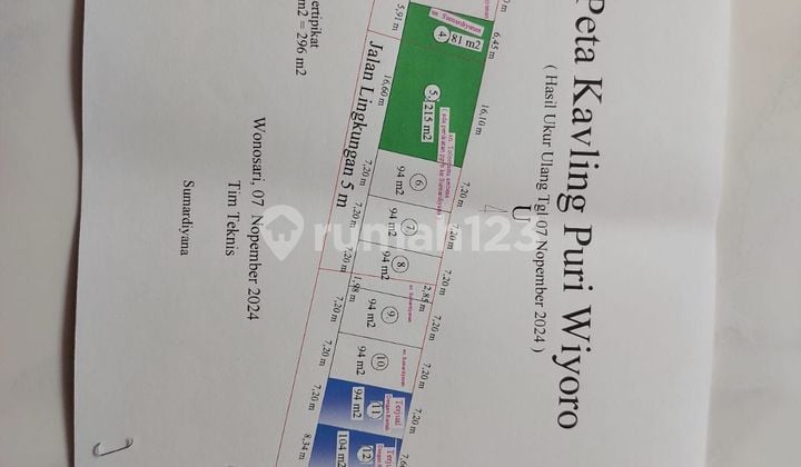 Dijual Tanah Pekarangan Murah Siap Bangun Dekat Kota Jogja