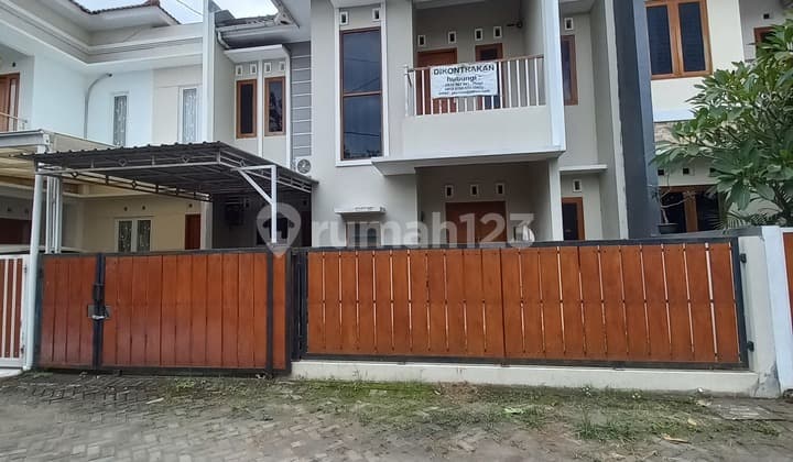 Dikontrakan Rumah Murah Dua Lantai Semi Furnish Dekat Rs Wirosaban Umbulharjo