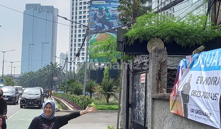 Karet Sudirman Commercial and Exclusive Road in Central Jakarta