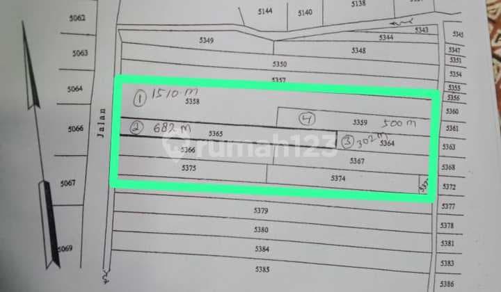 For Sale Land on Wates KM 6 Road, Ambarketawang, Gamping, Yogyakarta