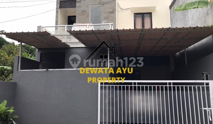 Rumah 2 Lantai 3 Kamar Furnished Lahan 160M2 Lokasi Tukad Balian