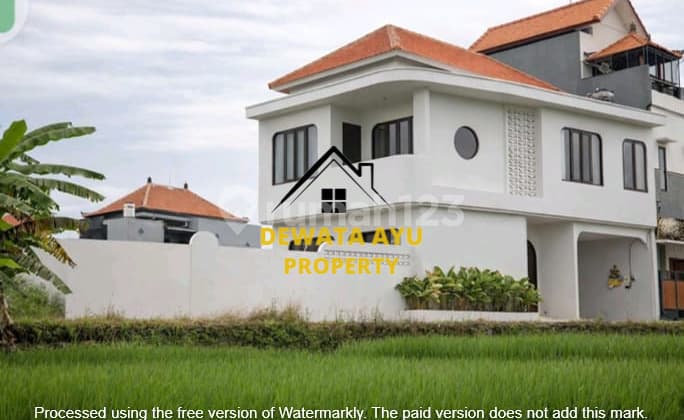 New 2-Story House 2 Bedrooms 125M2 Land Furnished in Buduk Mengwi