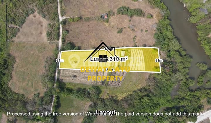 Lahan Premium 33 Are Akomodasi Wisata di Nuanu City Pantai Nyayi