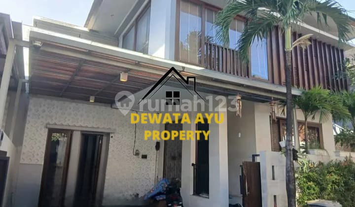Rumah Jual 2 Lantai Minimalis 3 Kamar Lahan 141M2 Kawasan Elite di Tukad Batanghari