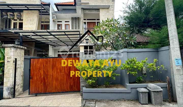 RUMAH JUAL LANTAI 2 FURNISHED 5 KAMAR LAHAN 150M2 DI TUKAD BALIAN