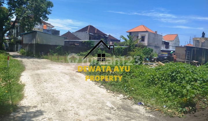 Lahan Jual 1 Are Zona Perumahan Hadap Utara Lokasi Pemogan