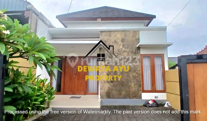 Rumah Sewa 1 Lantai 3 Kamar Kosongan Lokasi Tukad Batanghari
