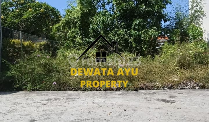 NORTH-FACING 1 ARE PLOT IN THE YELLOW ZONE OF KUTAT LESTARI VILLA AREA