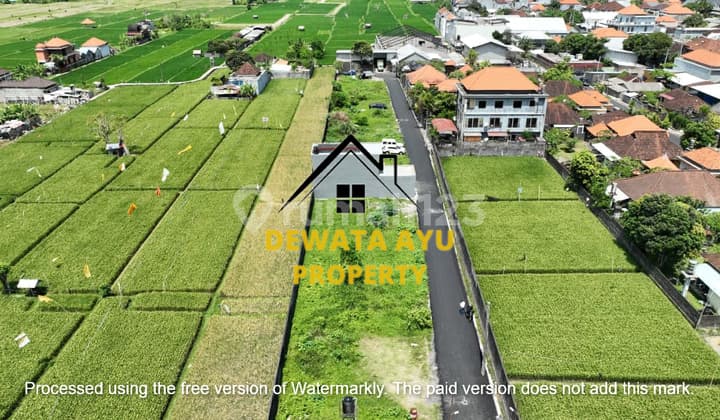 LAHAN KAVLING MULAI 100M2 SIAP BANGUN VIEW SAWAH DI SEKAR JEPUN