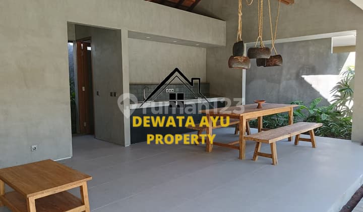 2 Bedroom Furnished Rental House with 230M2 Land and Large Garden in Sanur