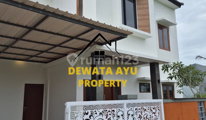 New Rental House 3 Rooms Empty Land 1 Are Location Tukad Balian