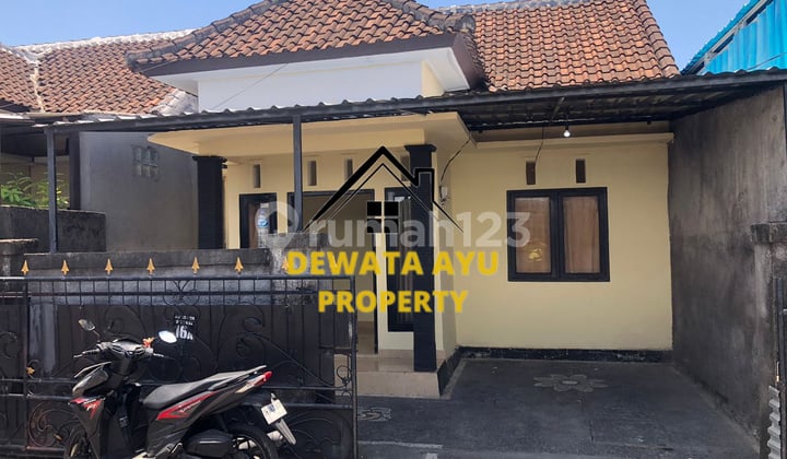 RUMAH JUAL 2 KAMAR LAHAN 75M2 LOKASI MEKAR PEMOGAN