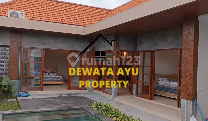 Villa Sewa Baru 2 Kamar Lahan 2 Are Lokasi Tukad Balian Renon
