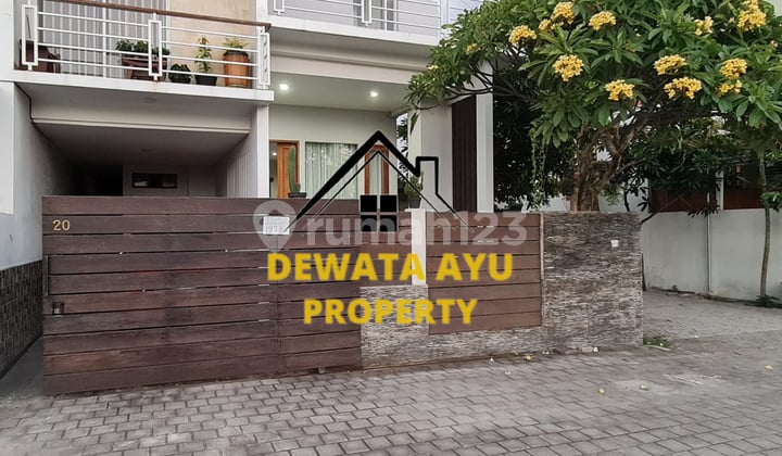 Modern 2-Storey House 3 Bedrooms 150M2 Land Strategic Location in Tukad Badung