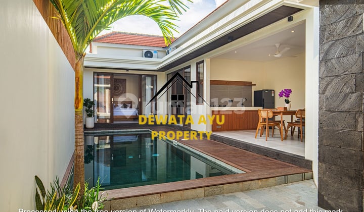 Villa Sewa Minimal 2 Tahun 2 Kamar Furnished Lahan 1,3 Are Lokasi Batur Sari