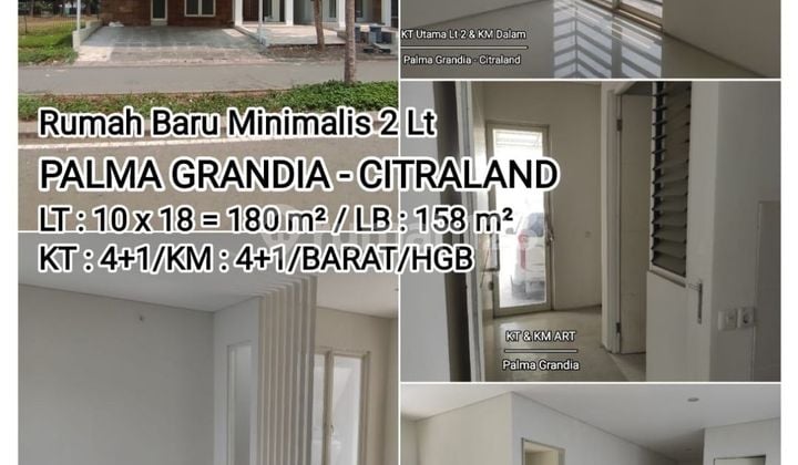 Rumah Siap Huni di Palma Grandia