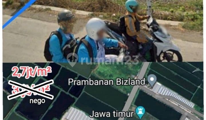 Tanah Zona Industri di Raya Cerme