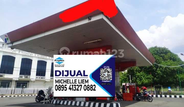 For Sale Active Gas Station Land and Building, Large Land Area, East Surabaya