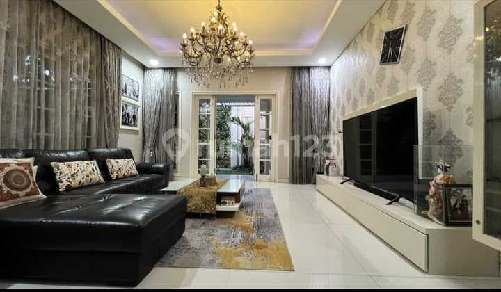 rumah siap huni luas dan nyaman full furnished di komplek muara