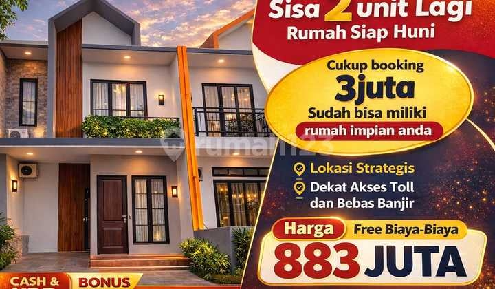 Hanya Booking 3 Juta,Sudah Free All In,Rumah Siap Huni Cimanggis Depok