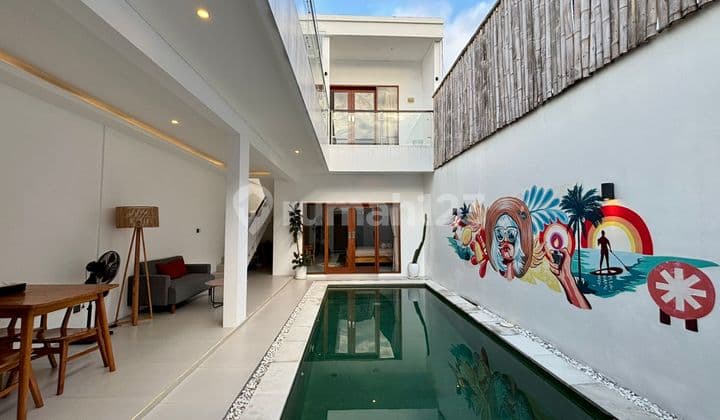 MINIMALIST 2BR VILLA WITH POOL NEAR BERAWA BEACH CANGGU BALI