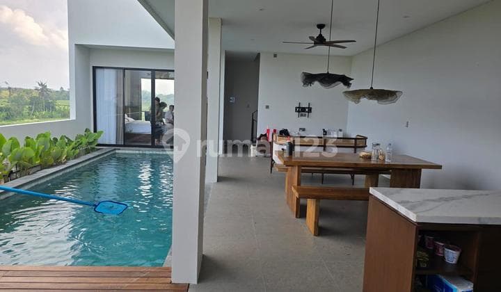 MODERN VILLA WITH OCEAN & RICEFIELD VIEW NEAR CEMAGI BEACH BALI