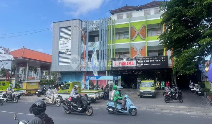 Ruko 3,5lt Lokasi Pusat Bisnis di Jalan Utama Denpasar Utara Bali