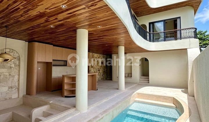 New Modern Villa 3Br With Ricefield, Jungle & Mountain View At Nyanyi Beach Bali