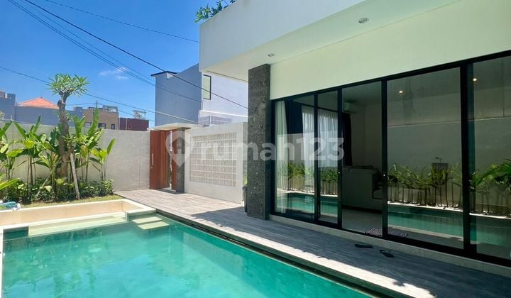 Modern Spacious Villa 3Br With Small Garden At Kedampang Kerobokan Bali