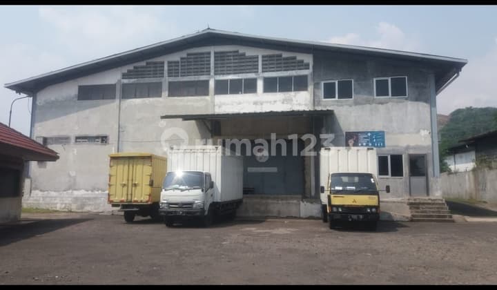 Dijual Gudang Batujajar Bagus Mainroad