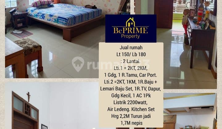 Rumah Batu Mas Bagus 2 Lantai Siap Huni Dengan Dapur